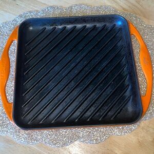 Le Creuset Enameled Cast Iron   Griddle